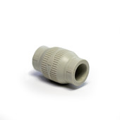 Клапан обратный пружинный PPR (в сером цвете)