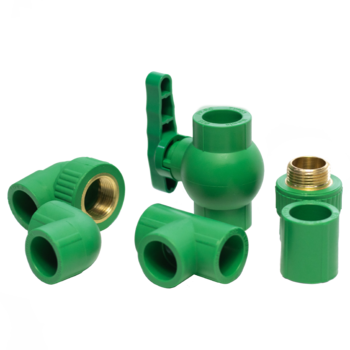 Фитинги PPR зелёные